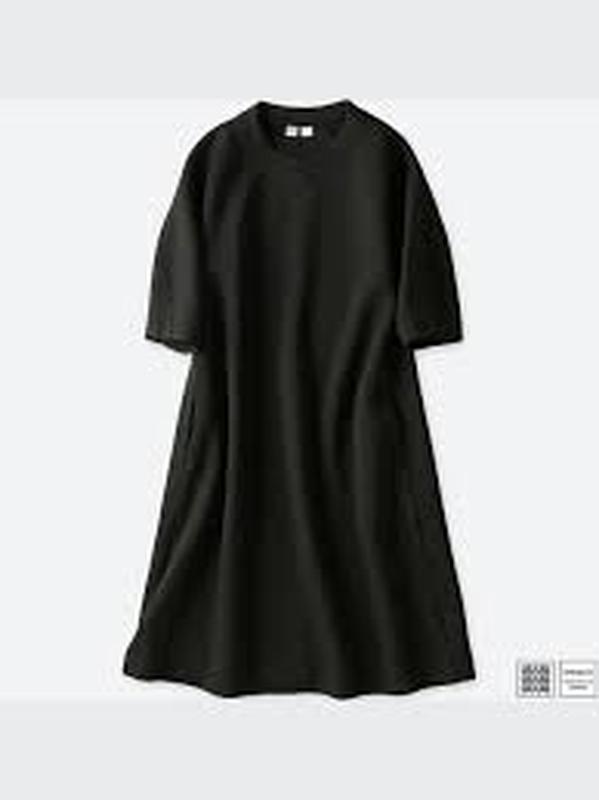 Жіноча спортивна сукня з вовняної суміші (рукав 3/4) uniqlo