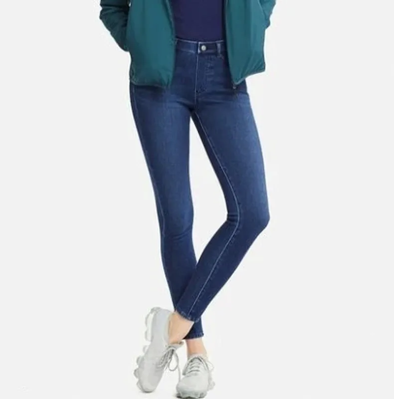 Джинси легінси uniqlo ultra stretch denim