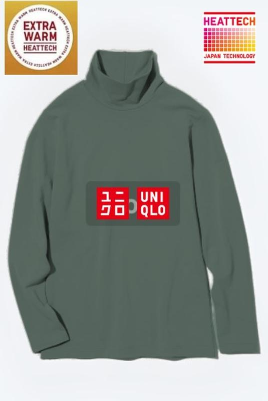 Термолонгслів uniqlo heattech extra warm