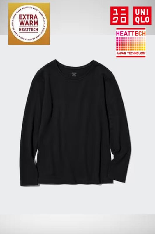 Термолонгслів uniqlo heattech extra warm