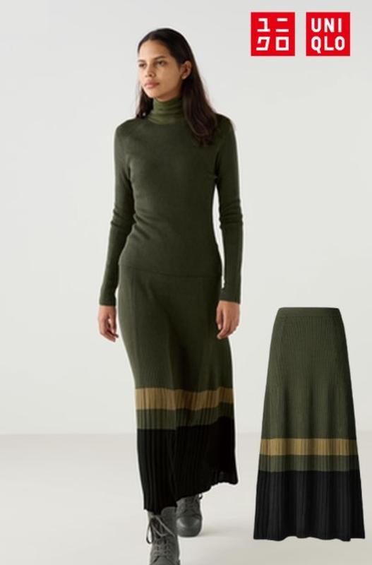 Спідниця з мериносової суміші uniqlo