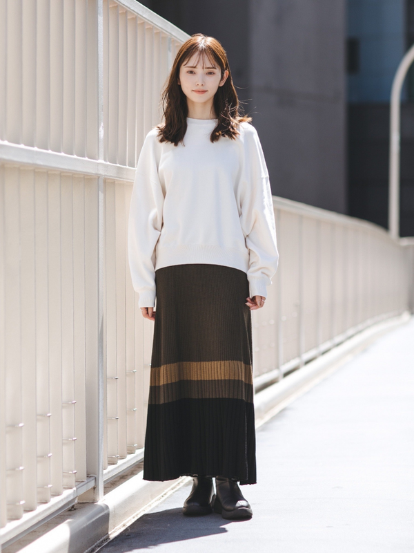 Юбка из мериносовой смеси uniqlo