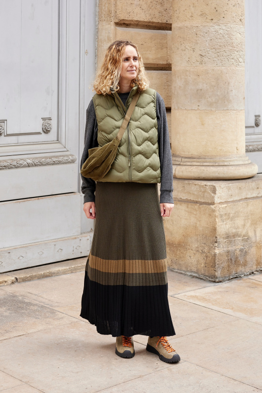 Юбка из мериносовой смеси uniqlo