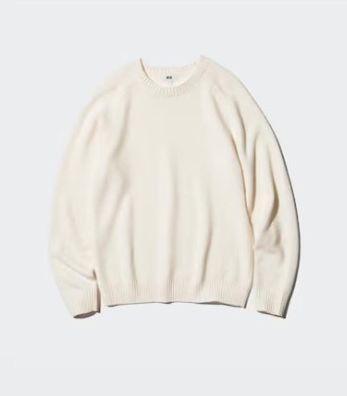 Светр з овечої вовни uniqlo
