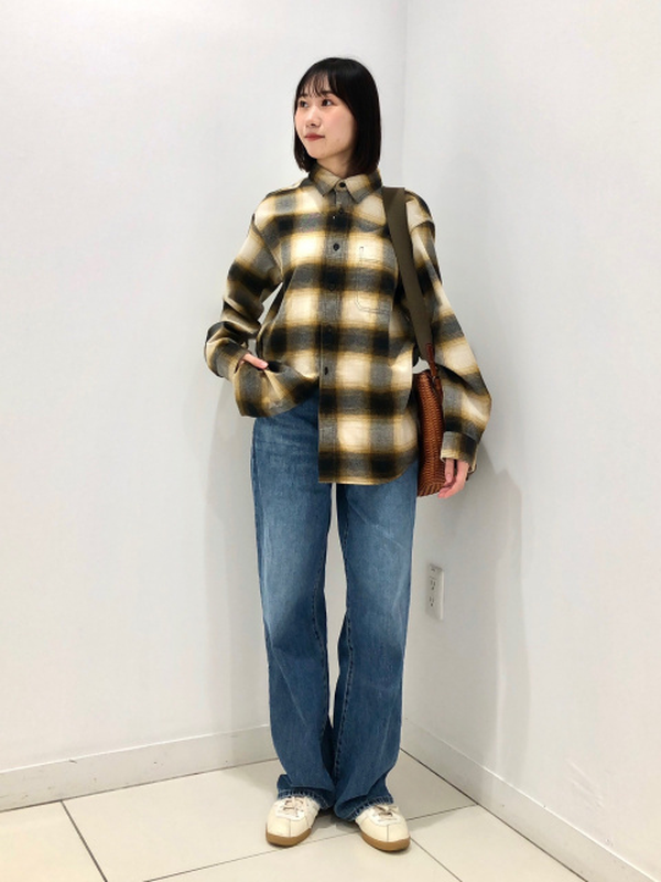 Фланелева сорочка uniqlo