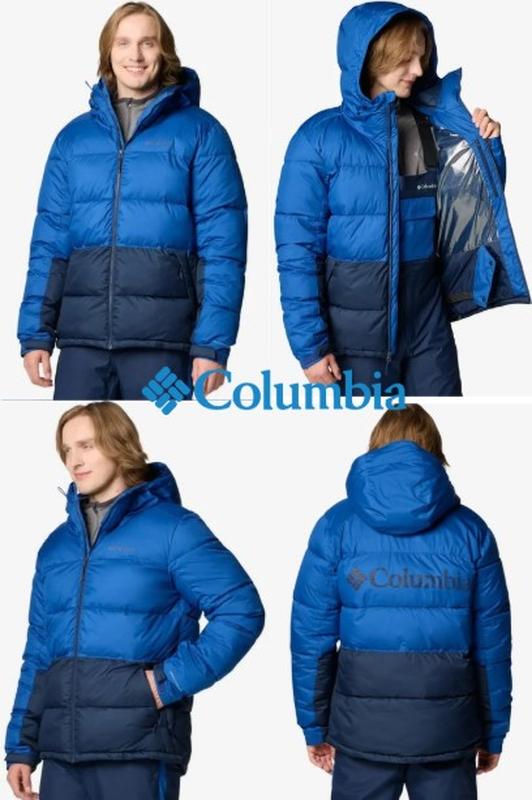 Чоловіча утеплена зимова куртка columbia slope style™ jacket
