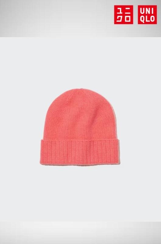 Шапка uniqlo 100% кашемір