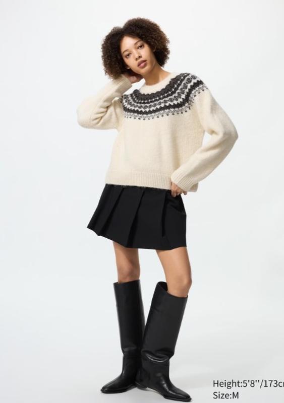 Светр fair isle uniqlo