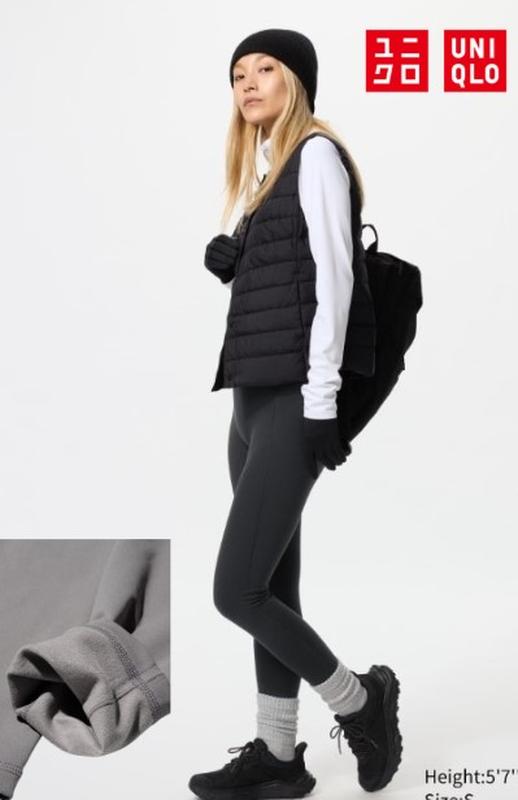 Легінси heattech active uniqlo, розмір л