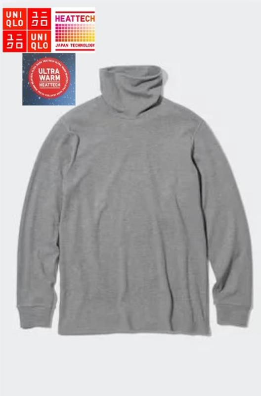 Термолонгслів uniqlo heattech ultra warm