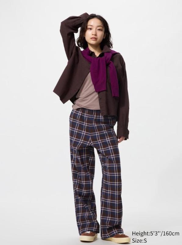 Фланелеві штани uniqlo
