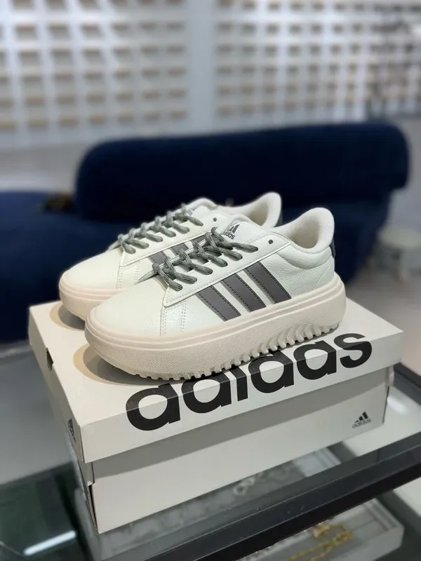 Кросівки оригінал adidas grand court platform