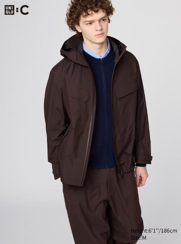 Парка blocktech uniqlo