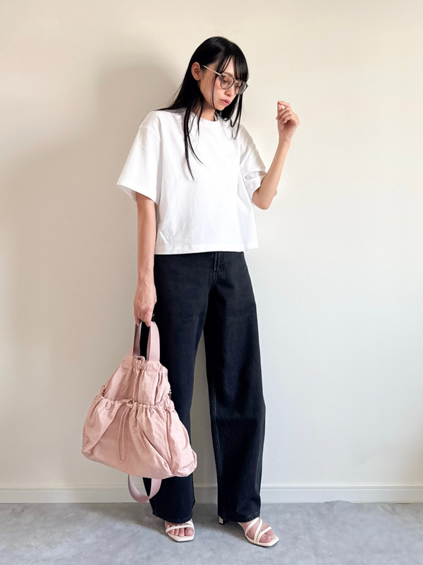 Текстурована футболка з джерсі uniqlo