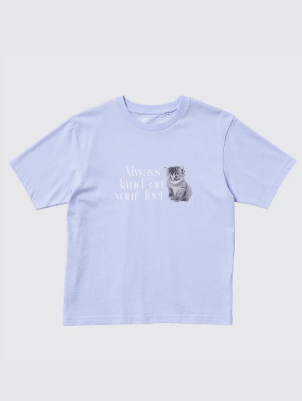 Футболка жіноча uniqlo cat photographs ut