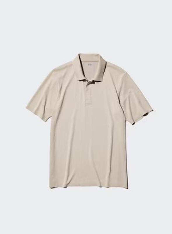 Футболка-поло uniqlo з технологією швидкого висихання «dry-ex»