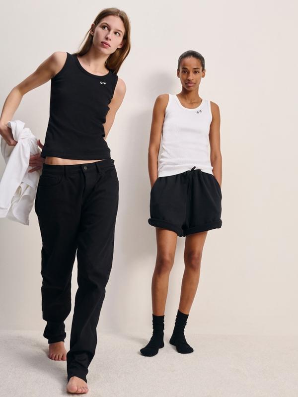 Майка uniqlo + anya hindmarch