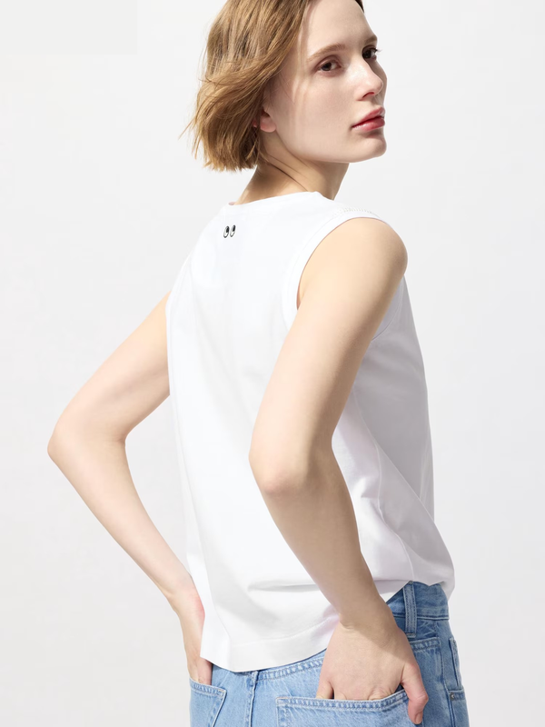 Майка uniqlo + anya hindmarch