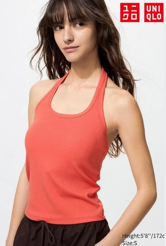 Топ uniqlo з вбудованими чашечками