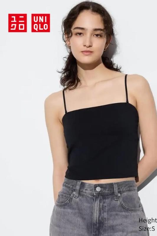 Топ з бра airism uniqlo