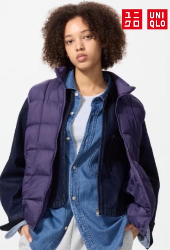 Жилет puffertech uniqlo