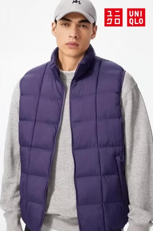 Жилет puffertech uniqlo