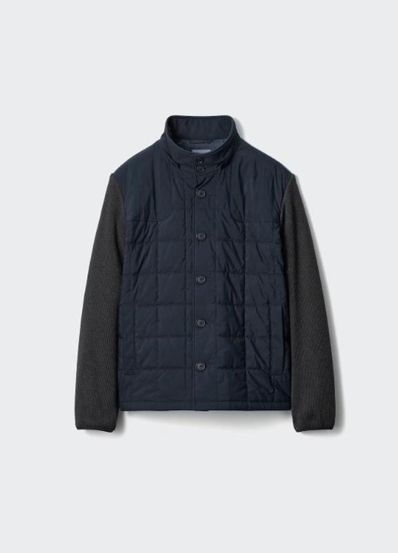 Комбінована куртка uniqlo combination quilted jacket