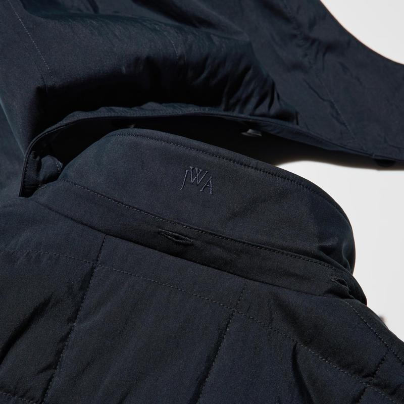 Комбінована куртка uniqlo combination quilted jacket