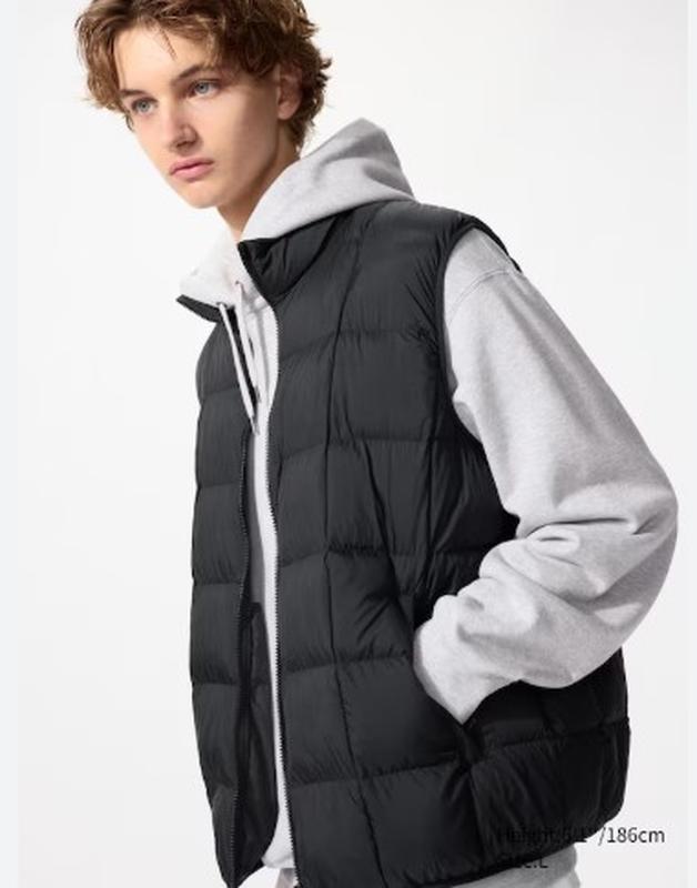 Жилет puffertech uniqlo