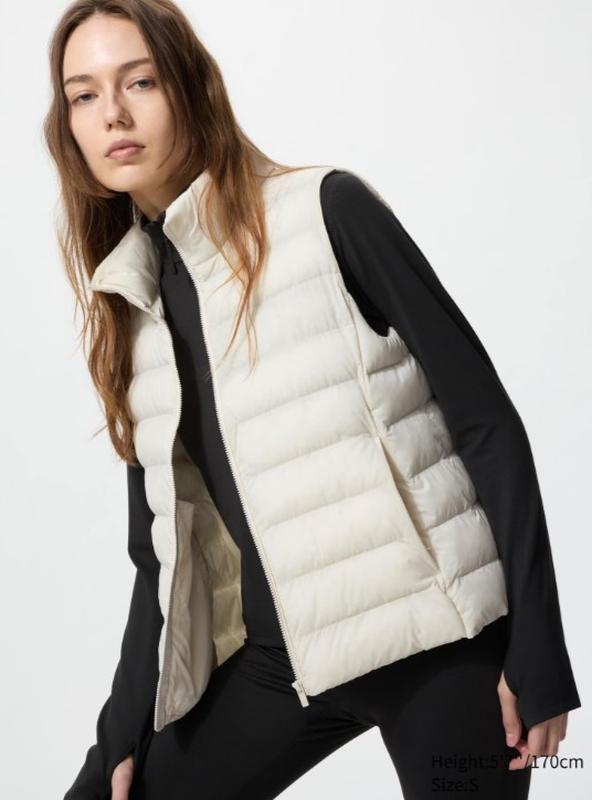 Жилет puffertech uniqlo