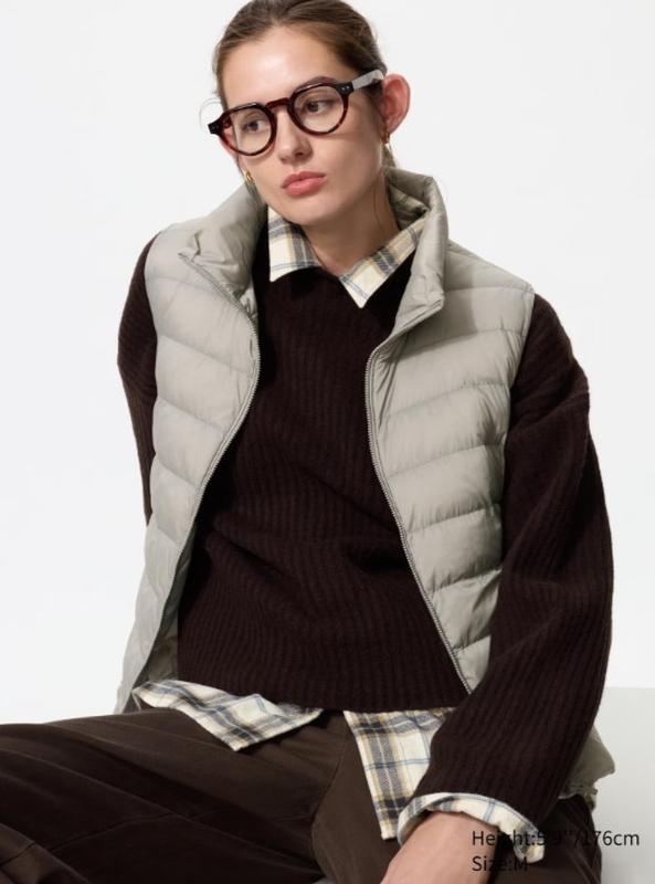 Жилет puffertech uniqlo