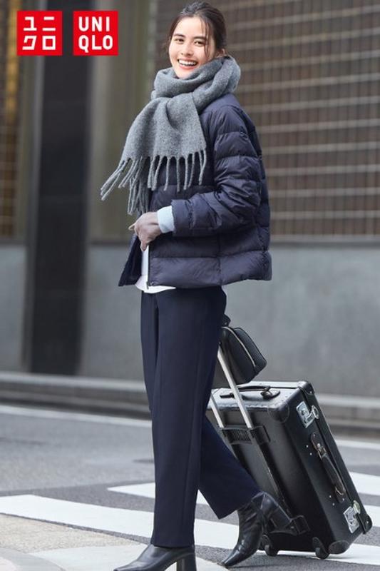 Ультралегкий пуховик uniqlo