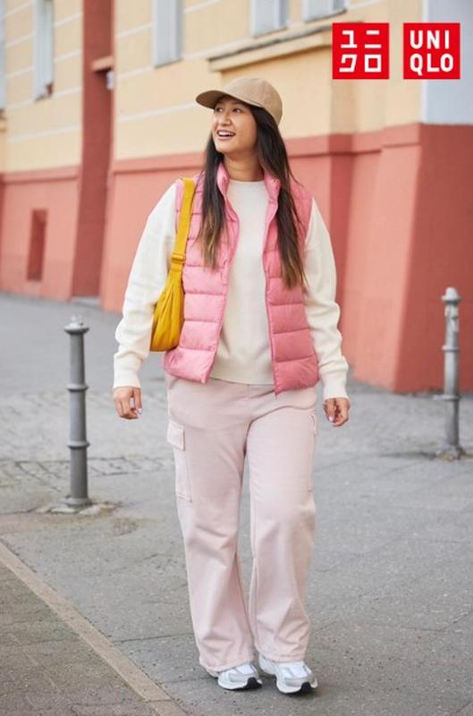 Ультралегкий пуховий жилет uniqlo