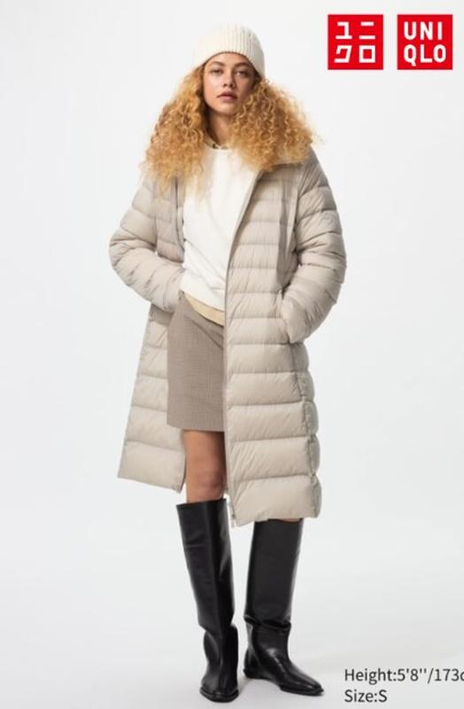 Демісезонний пуховик uniqlo ultra light down