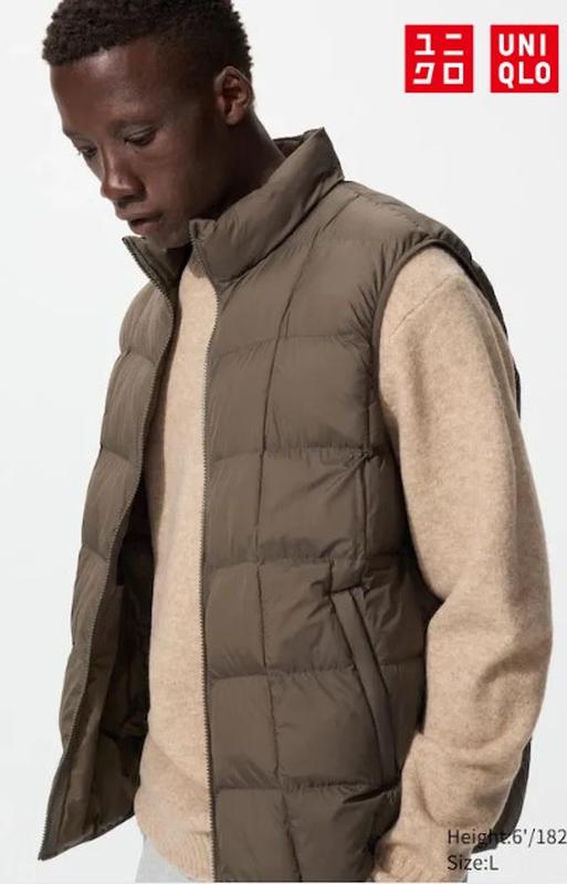 Жилет puffertech uniqlo