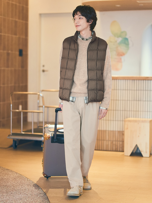 Жилет puffertech uniqlo