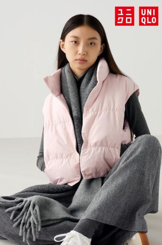 Пуховий жилет uniqlo