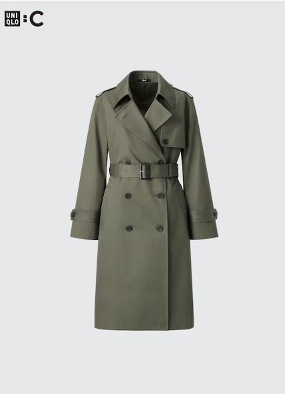 Тренч uniqlo