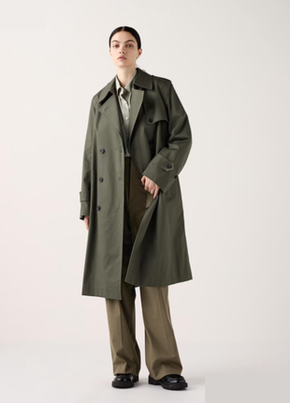 Тренч uniqlo