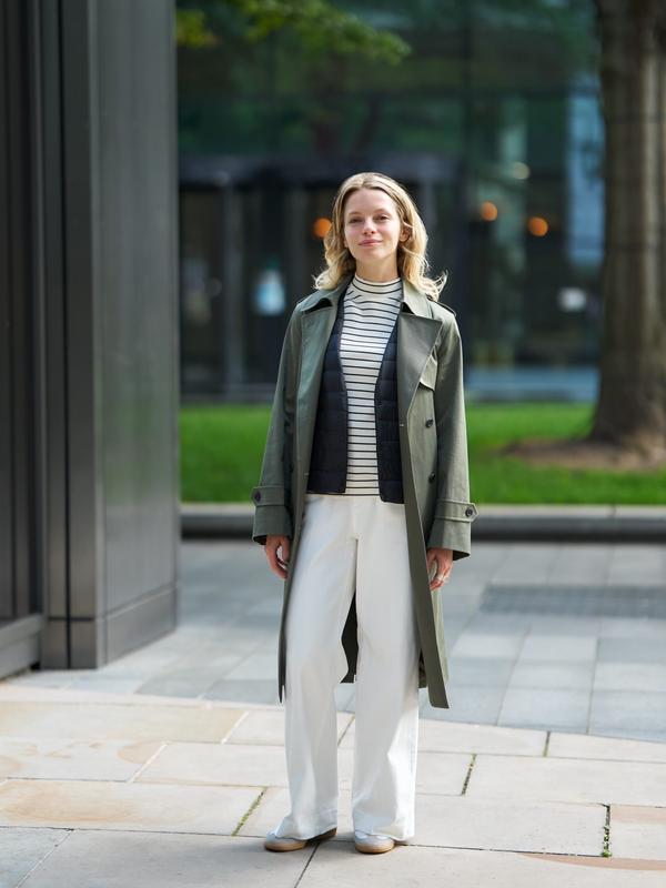 Тренч uniqlo