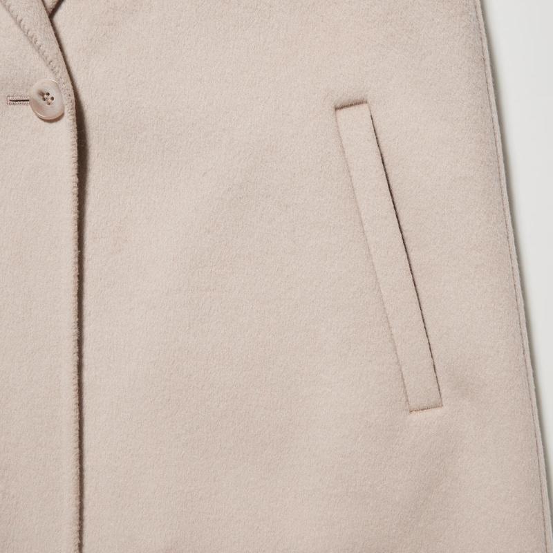 Пальто double face uniqlo