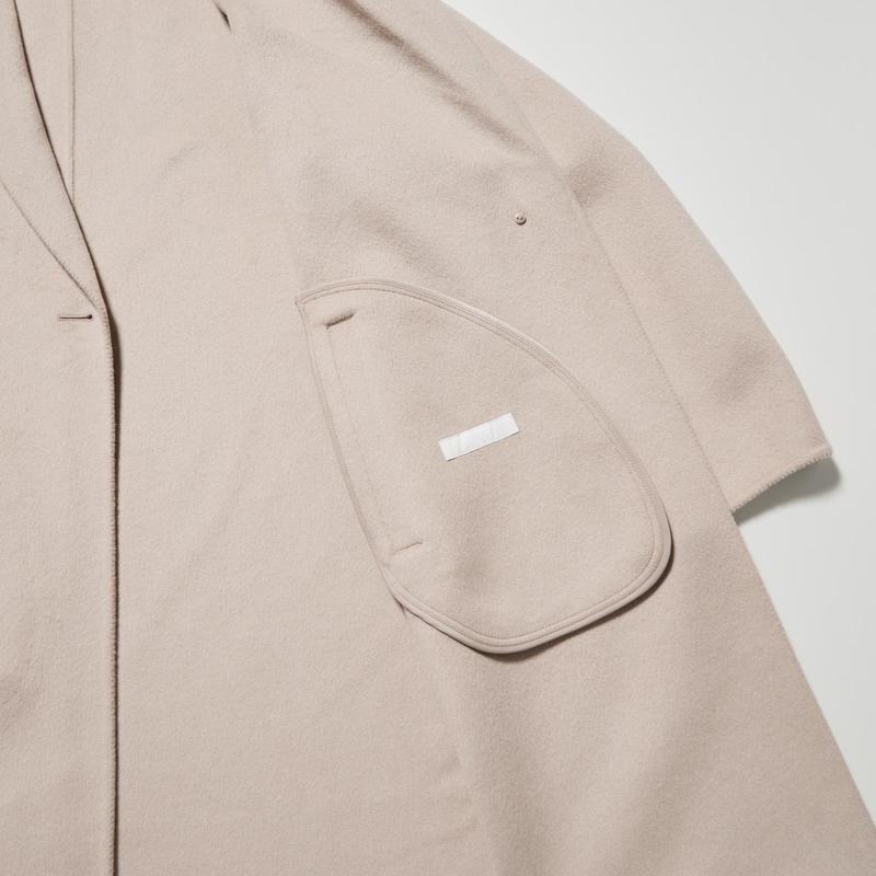 Пальто double face uniqlo