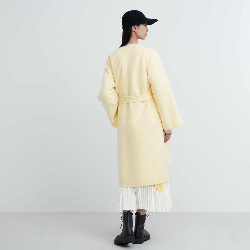 Пальто оверсайз uniqlo