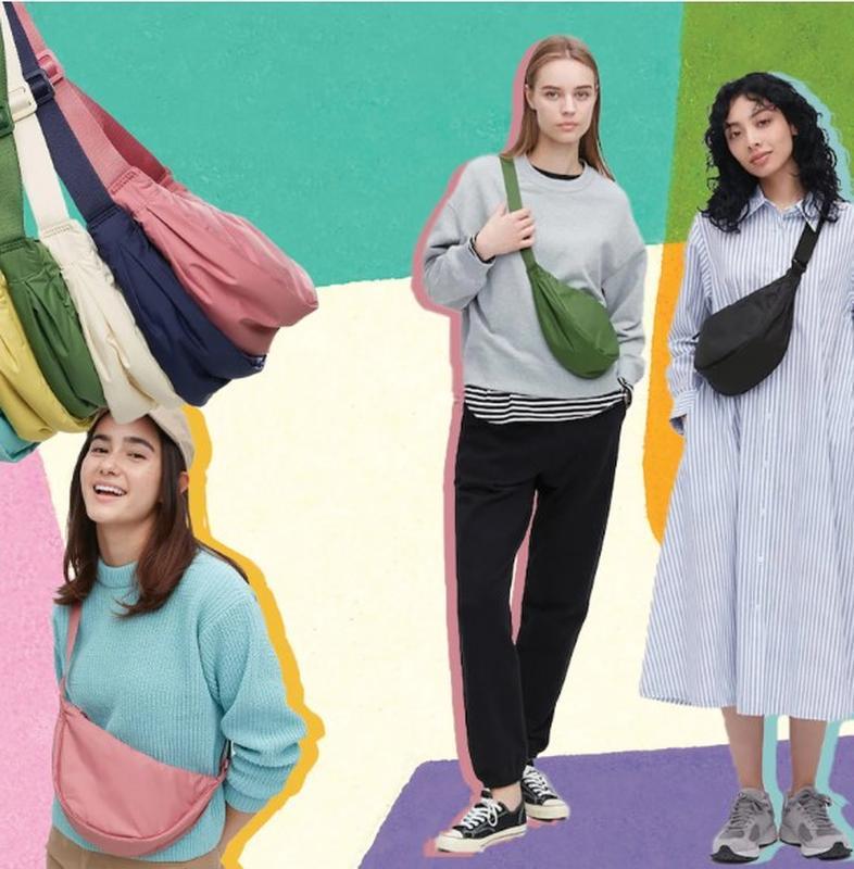 Сумка бананка uniqlo