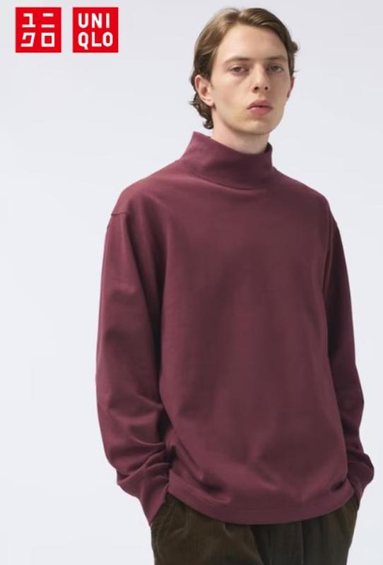 Лонгслів uniqlo з начосом