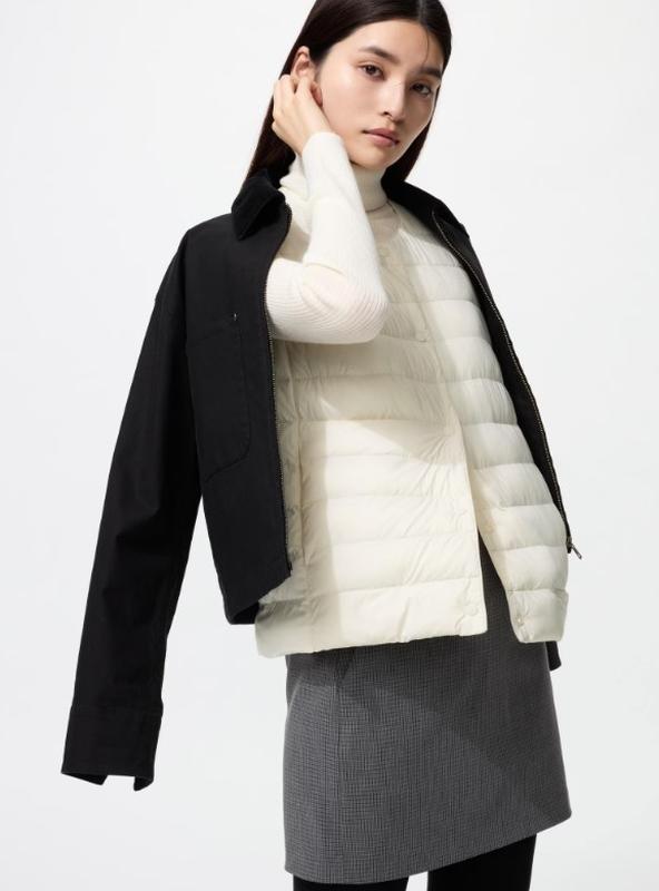 Жилет puffertech compact uniqlo