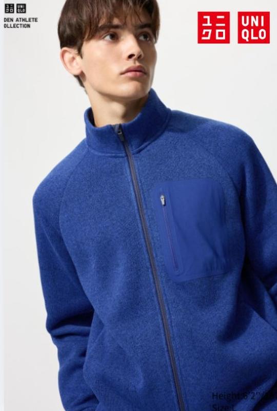 Флісова кофта uniqlo