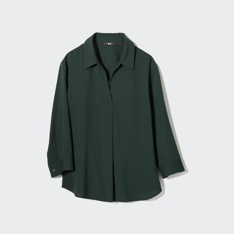 Блуза з віскози uniqlo