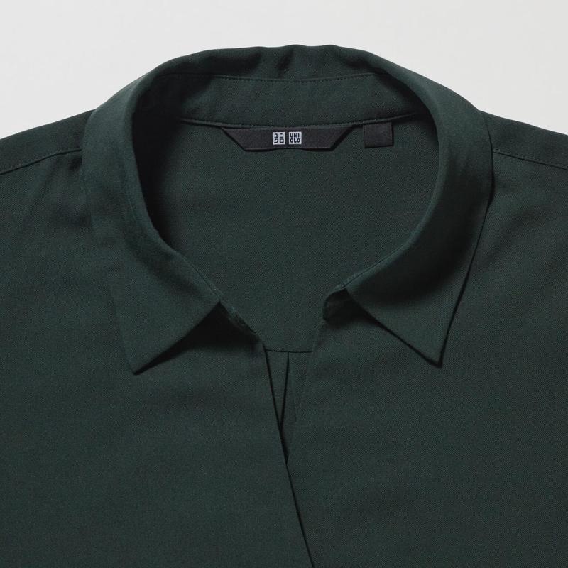 Блуза з віскози uniqlo