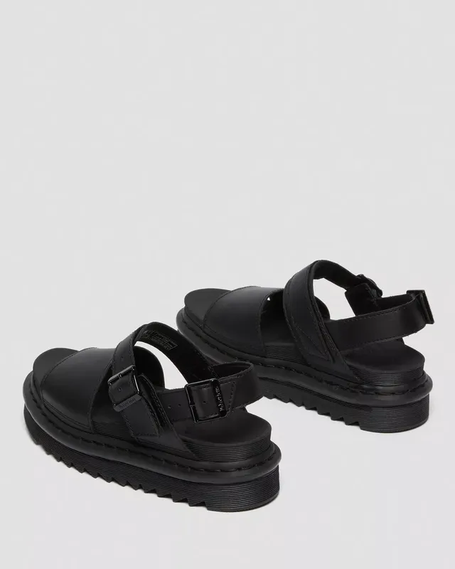 Сандалии dr. martens voss hydro leather strap sandals